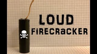 HOW TO MAKE FIRECRACKER very easy [upl. by Ymmat771]