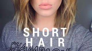 HOW TO STYLE SHOULDER LENGTH HAIR [upl. by Strage438]