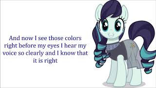 My Little Pony  The Magic Inside Lyrics [upl. by Lorianna]