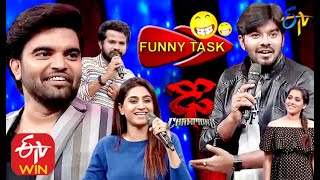 Sudheer  Rashmi  Pradeep  Aadhi  Varshini  Funny Task All in One  Dhee Champions  ETV Telugu [upl. by Pirozzo448]