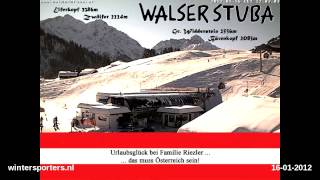 Kleinwalsertal Riezlern webcam time lapse 20112012 [upl. by Wendall135]