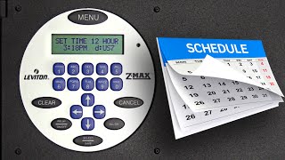 EZMAX Plus How to Set a Schedule [upl. by Avehstab]