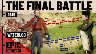 Napoleonic Wars Battle of Waterloo 1815 [upl. by Artenra]