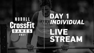 Wednesday Day 1 Individual Events—2021 NOBULL CrossFit Games [upl. by Schwinn836]