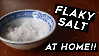 How to make Flaky Salt [upl. by Kcirrag7]