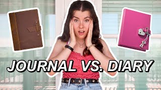 journal vs diary  whats the difference [upl. by Fonville]