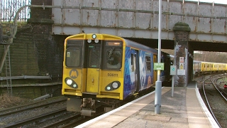 Half an Hour at 216  Birkenhead North Station 1022017  Class 507 508 terminus [upl. by Uphemia]