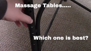 How to Choose the Right Massage Table [upl. by Ahtamat297]