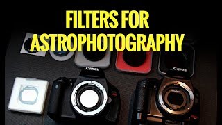 My Light Pollution Filters for Astrophotography [upl. by Yenitsed80]