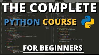 The Complete Python Course For Beginners [upl. by Dazhahs]