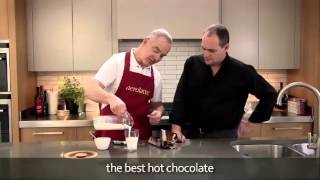 How to make a hot chocolate using an aerolatte milk frother [upl. by Rebbecca585]