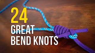 24 Essential Ways To Tie Two Ropes Together [upl. by Kristyn]