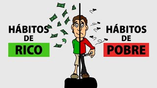 6 diferencias entre RICOS y POBRES  Hábitos de ricos y pobres [upl. by Fridell]