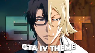 Aizen x Urahara  GTA IV Theme Edit [upl. by Tselec]